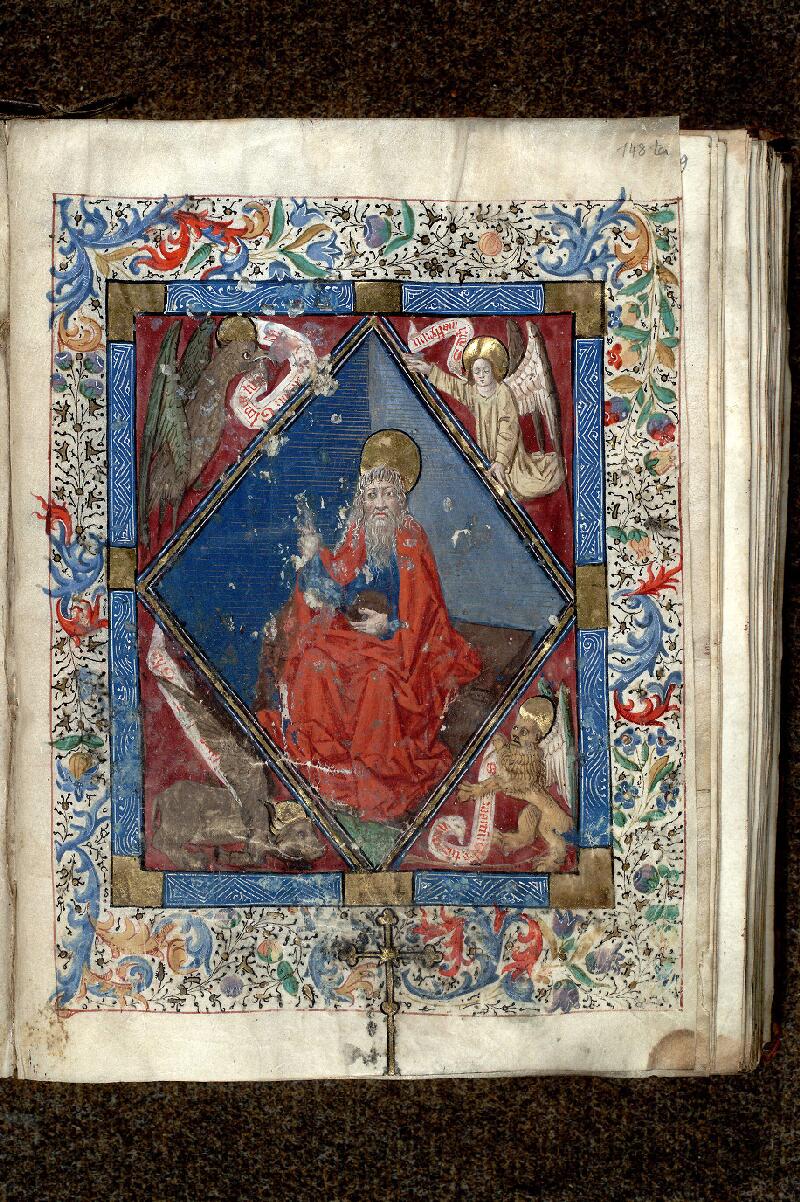 Paris, Bibl. Mazarine, ms. 0418, f. 148 ter