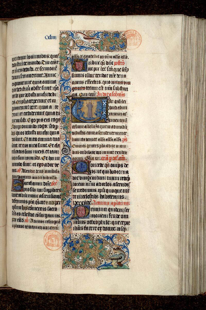 Paris, Bibl. Mazarine, ms. 0420, f. 144 - vue 1