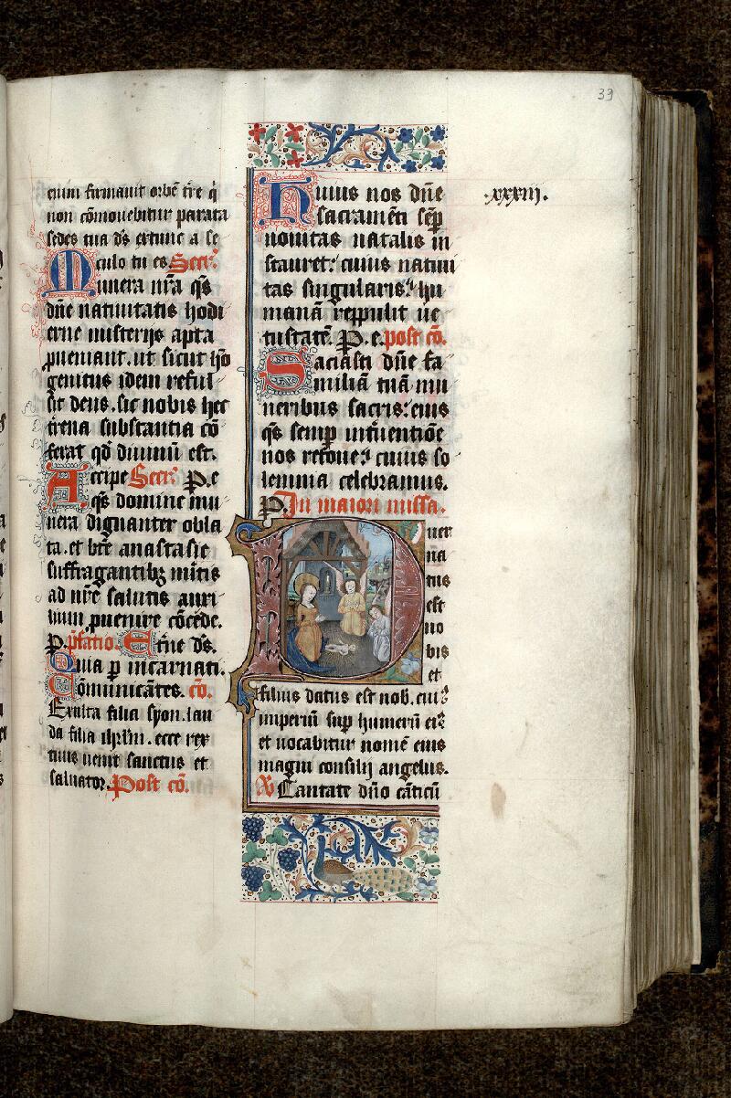 Paris, Bibl. Mazarine, ms. 0425, f. 039 - vue 1
