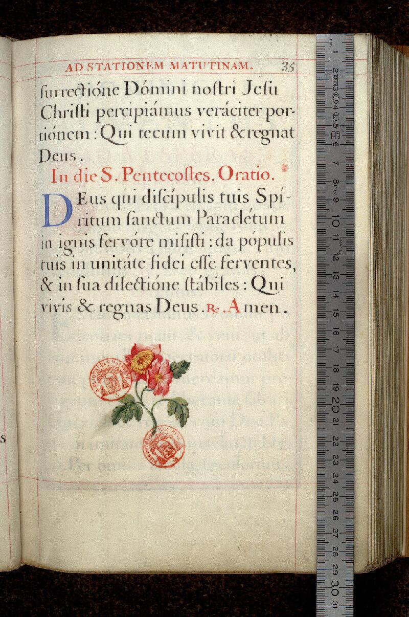 Paris, Bibl. Mazarine, ms. 0441, p. 035 - vue 1