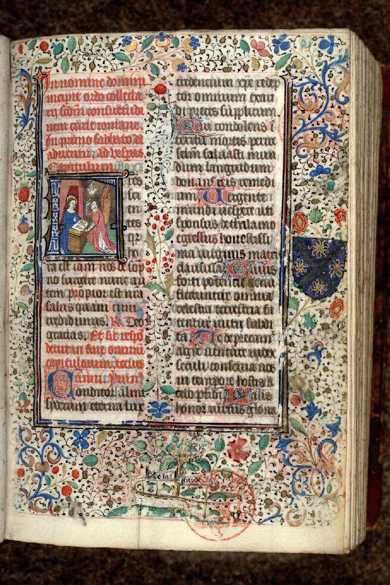 Paris, Bibl. Mazarine, ms. 0443, f. 021 - vue 1