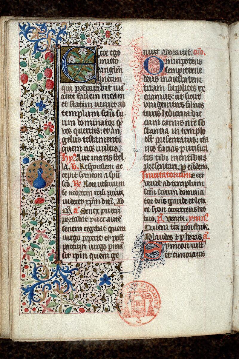 Paris, Bibl. Mazarine, ms. 0443, f. 260v