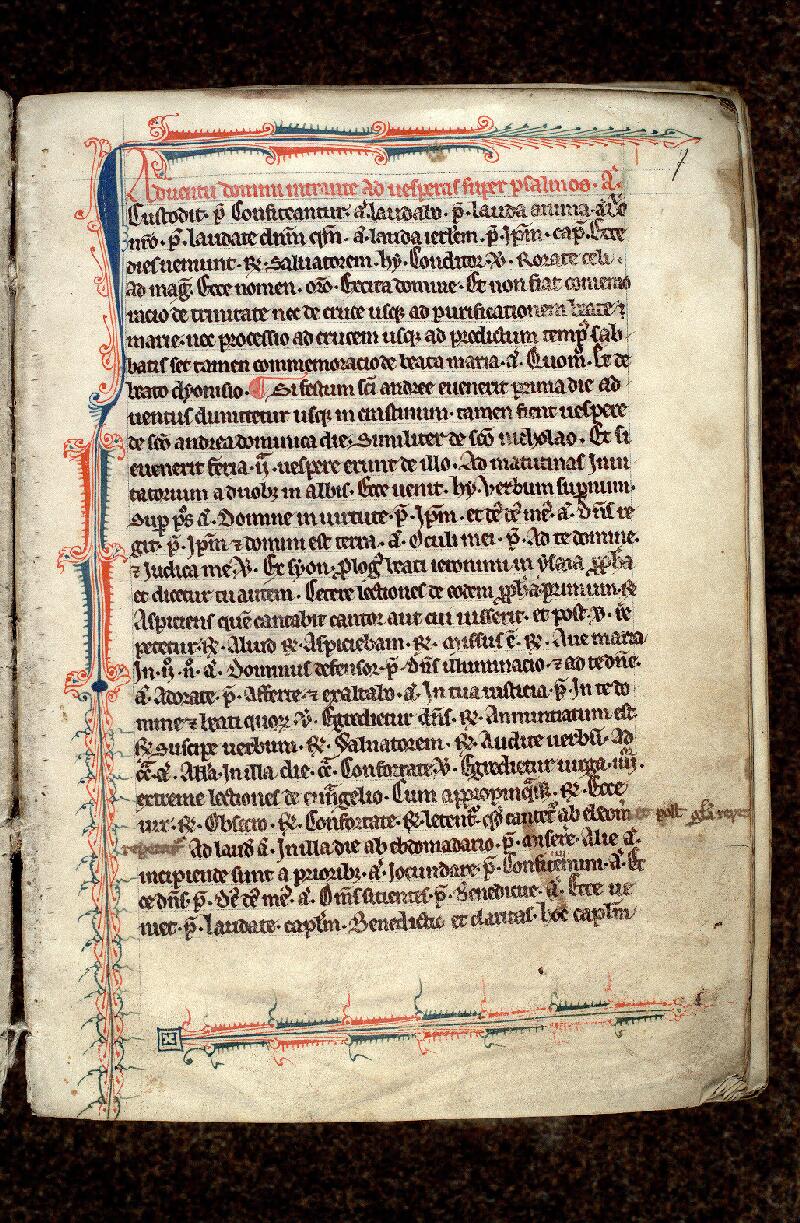 Paris, Bibl. Mazarine, ms. 0526, f. 007