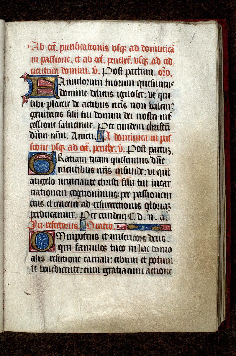 Paris, Bibl. Mazarine, ms. 0528, f. 009 - vue 2