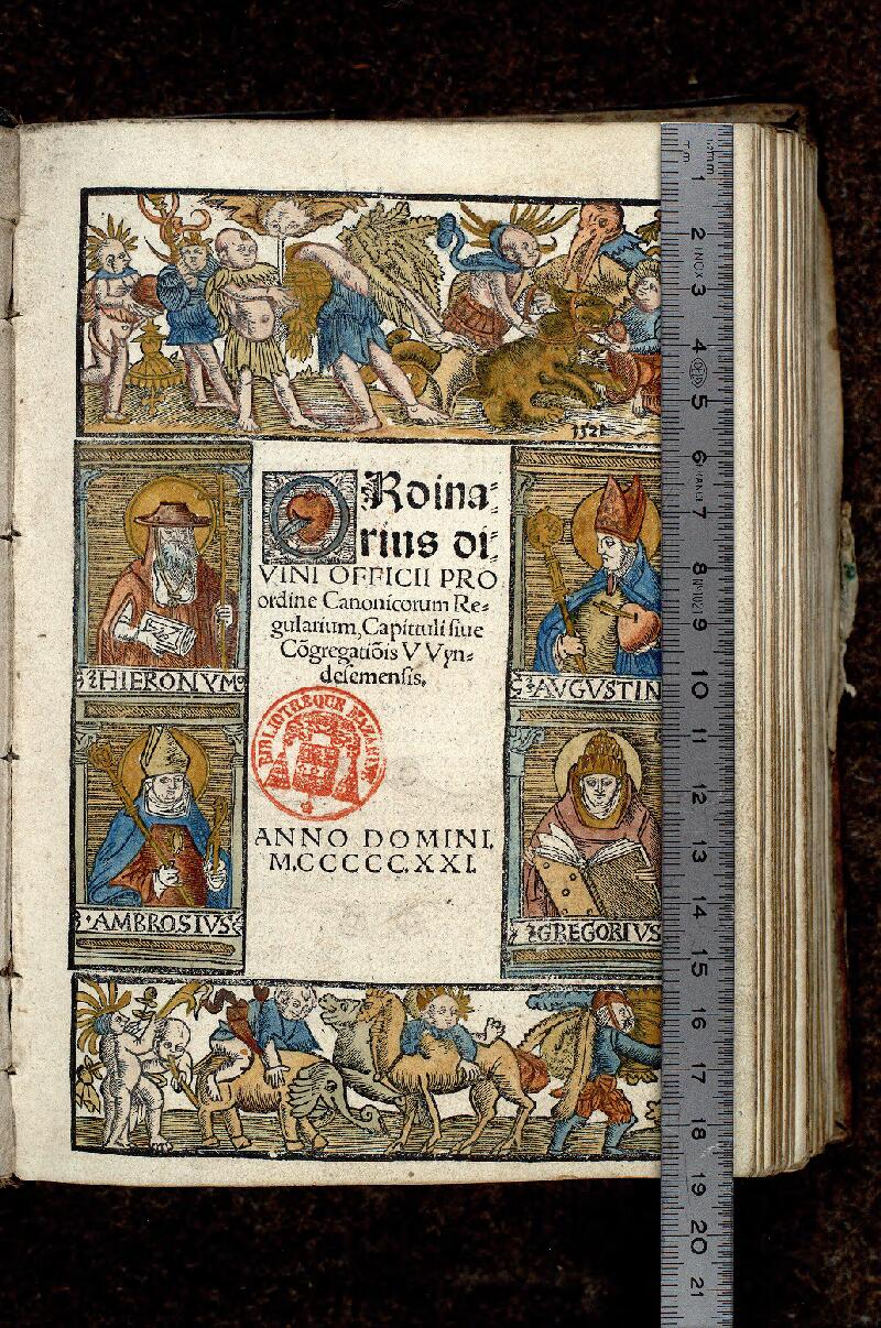 Paris, Bibl. Mazarine, ms. 0531, B f. 015 - vue 1