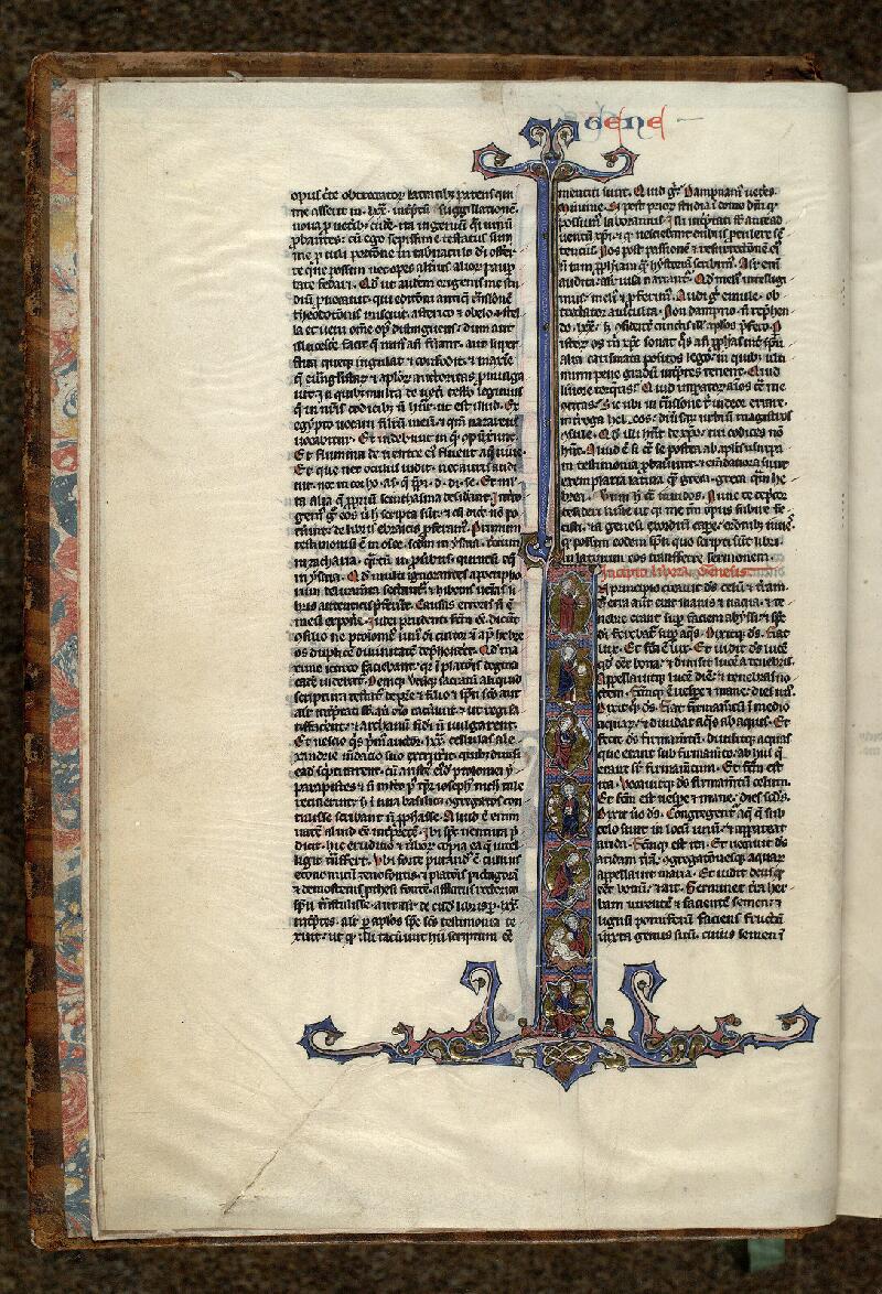 Paris, Bibl. Mazarine, ms. 0009, f. 005v - vue 1