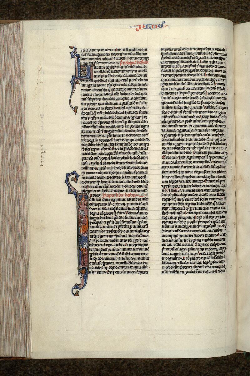 Paris, Bibl. Mazarine, ms. 0009, f. 188v - vue 1