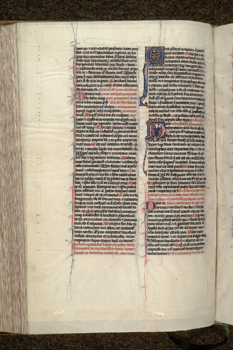 Paris, Bibl. Mazarine, ms. 0009, f. 209v - vue 1