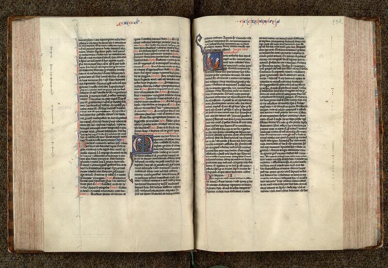 Paris, Bibl. Mazarine, ms. 0009, f. 231v-232