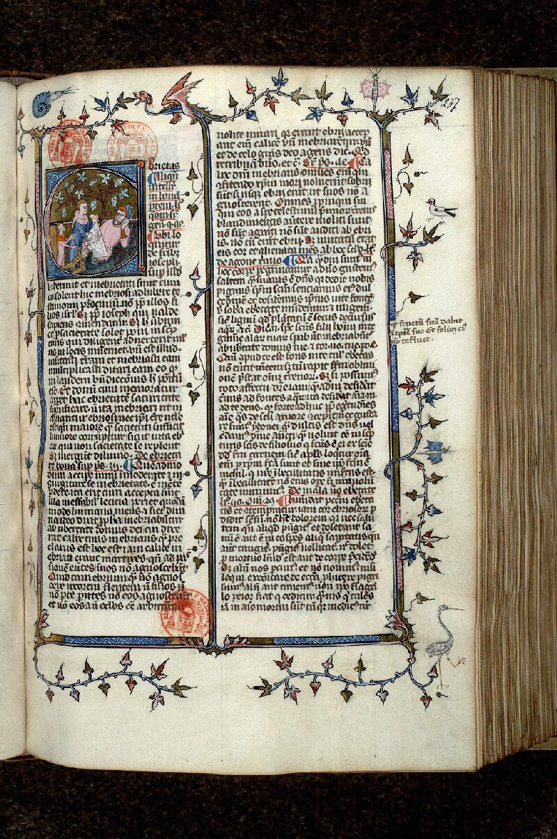 Paris, Bibl. Mazarine, ms. 0647, f. 237 - vue 1