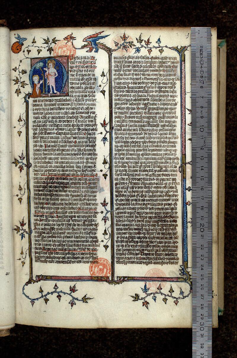 Paris, Bibl. Mazarine, ms. 0648, f. 003 - vue 1