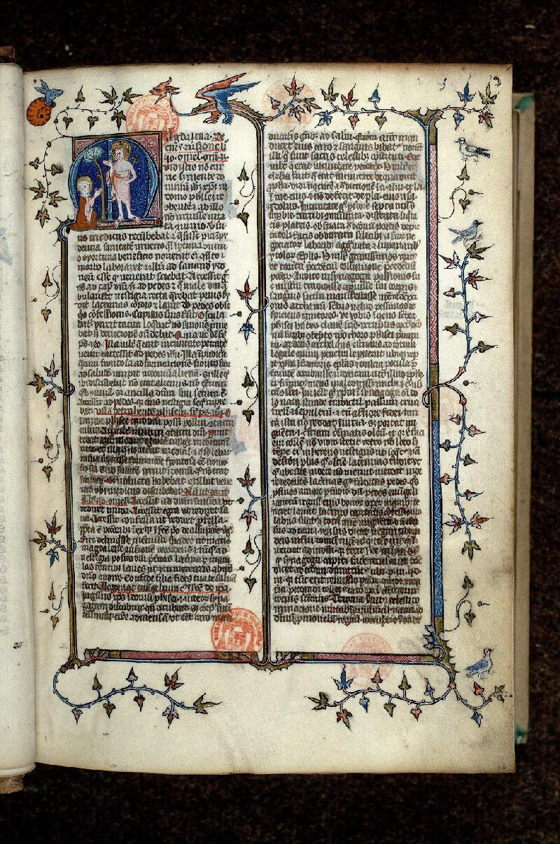 Paris, Bibl. Mazarine, ms. 0648, f. 003 - vue 2