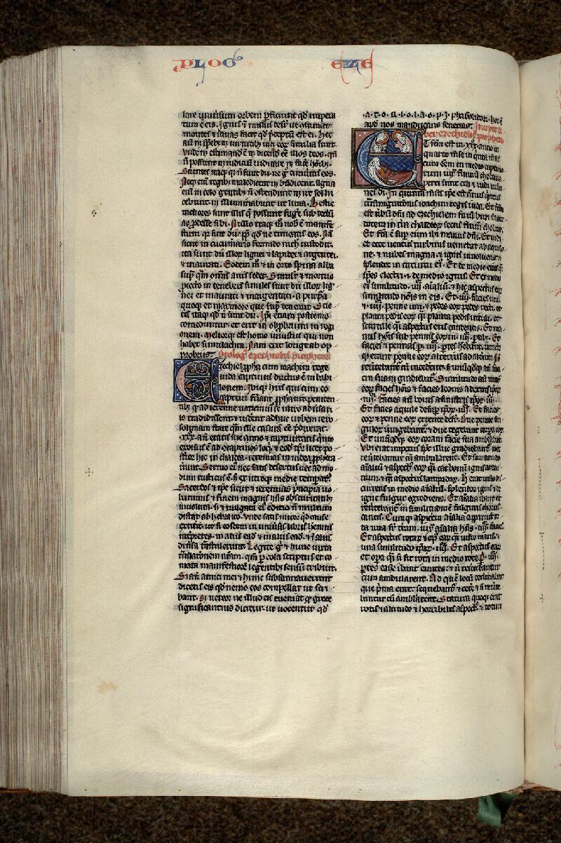 Paris, Bibl. Mazarine, ms. 0009, f. 298v - vue 1