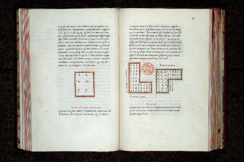 Paris, Bibl. Mazarine, ms. 0660, f. 054v-055