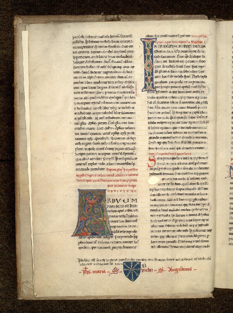 Paris, Bibl. Mazarine, ms. 0726, f. 004v - vue 2
