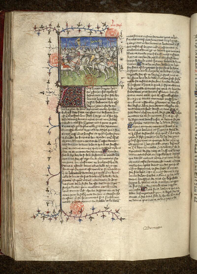 Paris, Bibl. Mazarine, ms. 2028, f. 152v - vue 1