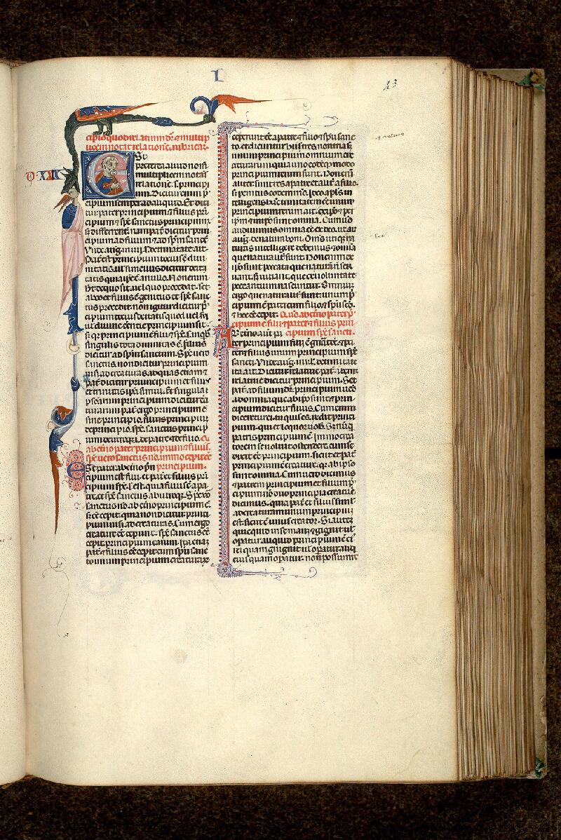 Paris, Bibl. Mazarine, ms. 0766, f. 043 - vue 1