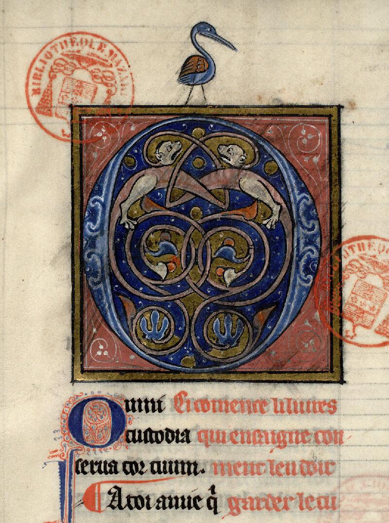 Paris, Bibl. Mazarine, ms. 0788, f. 005 - vue 2