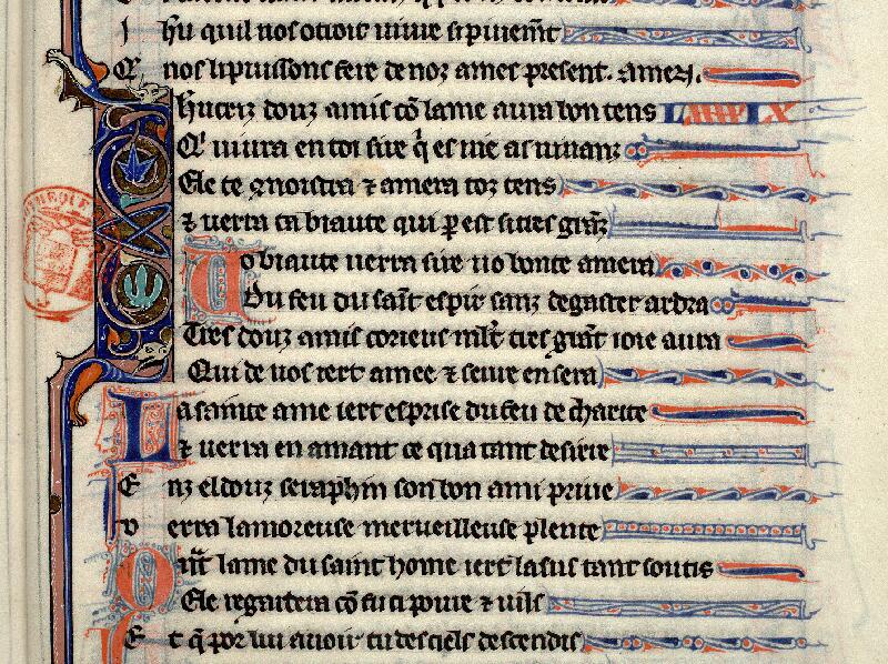 Paris, Bibl. Mazarine, ms. 0788, f. 204 - vue 2