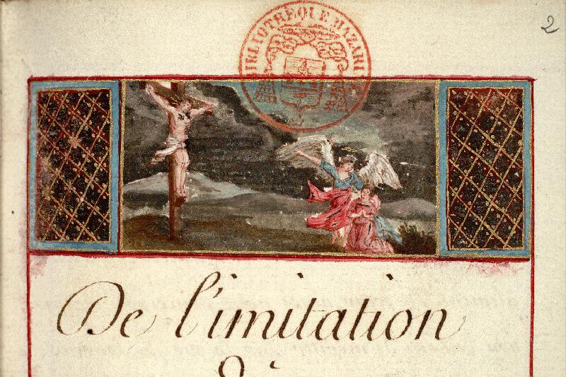 Paris, Bibl. Mazarine, ms. 0932, f. 002 - vue 3