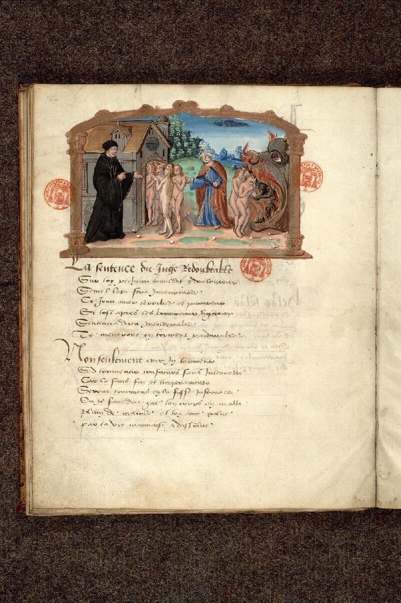 Paris, Bibl. Mazarine, ms. 0955, f. 022v - vue 1