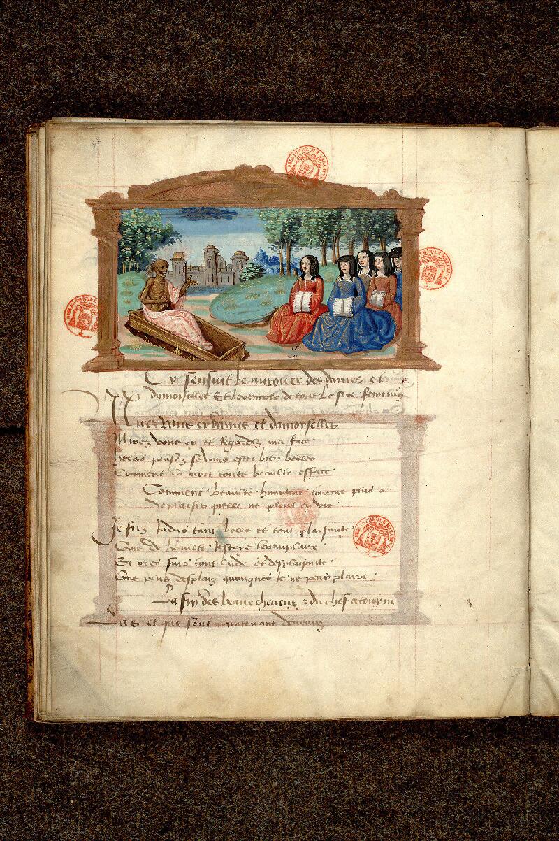 Paris, Bibl. Mazarine, ms. 0955, f. 034v - vue 1