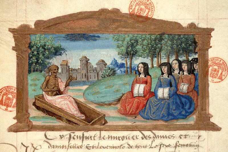 Paris, Bibl. Mazarine, ms. 0955, f. 034v - vue 2