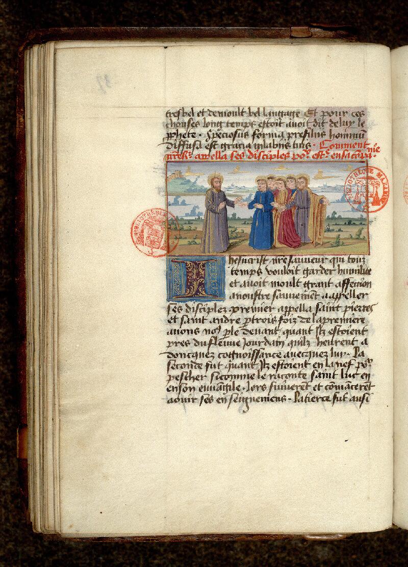 Paris, Bibl. Mazarine, ms. 0976, f. 037v - vue 1