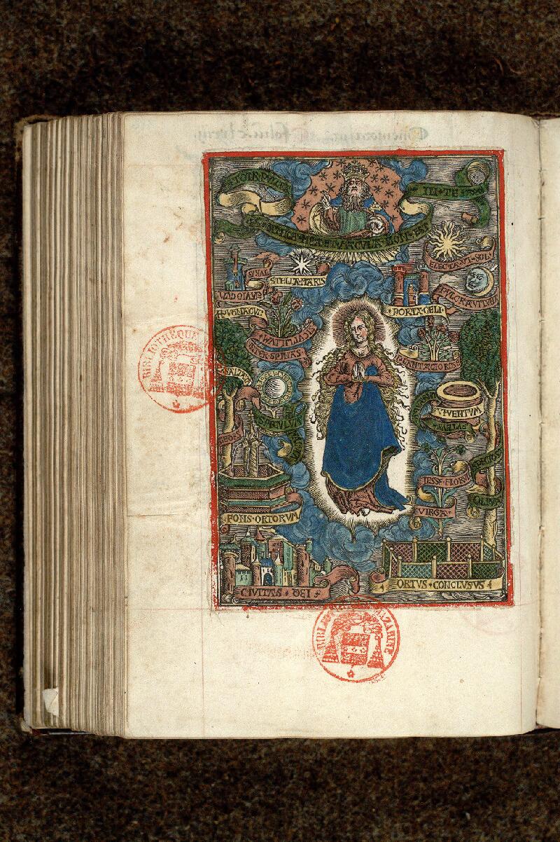 Paris, Bibl. Mazarine, ms. 0996, f. 186v