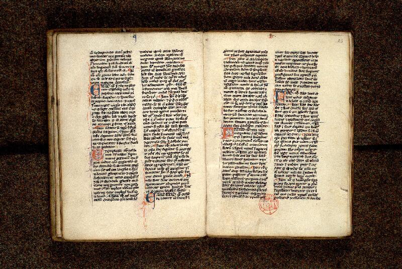 Paris, Bibl. Mazarine, ms. 1012, f. 022v-023