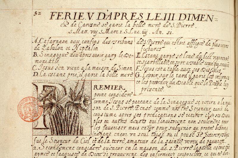 Paris, Bibl. Mazarine, ms. 1073, f. 052v