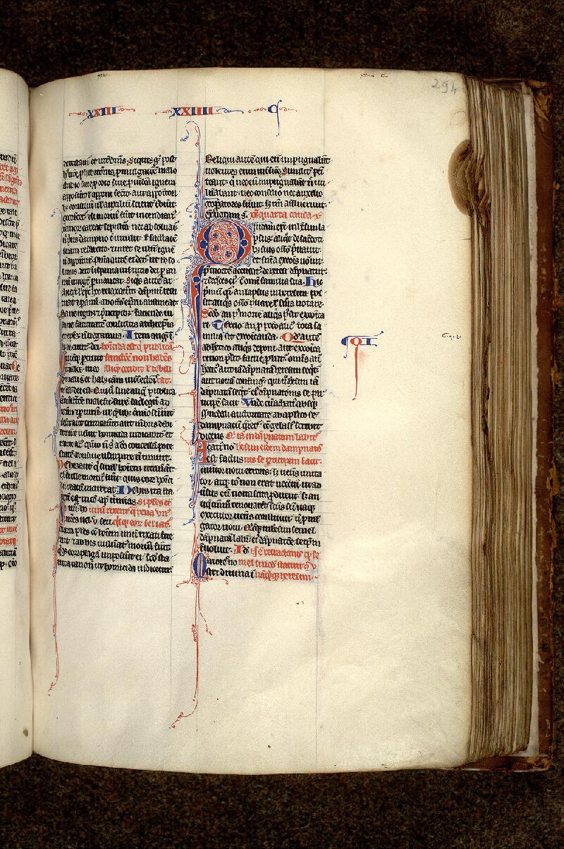 Paris, Bibl. Mazarine, ms. 1289, f. 294