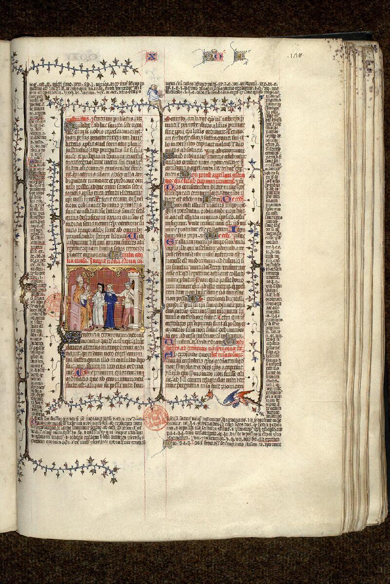 Paris, Bibl. Mazarine, ms. 1290, f. 170 - vue 1