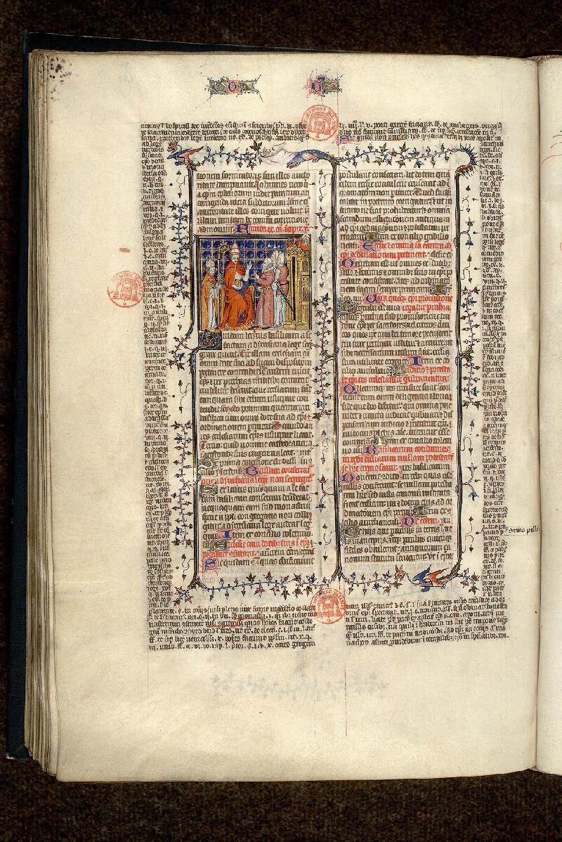Paris, Bibl. Mazarine, ms. 1290, f. 173v - vue 1