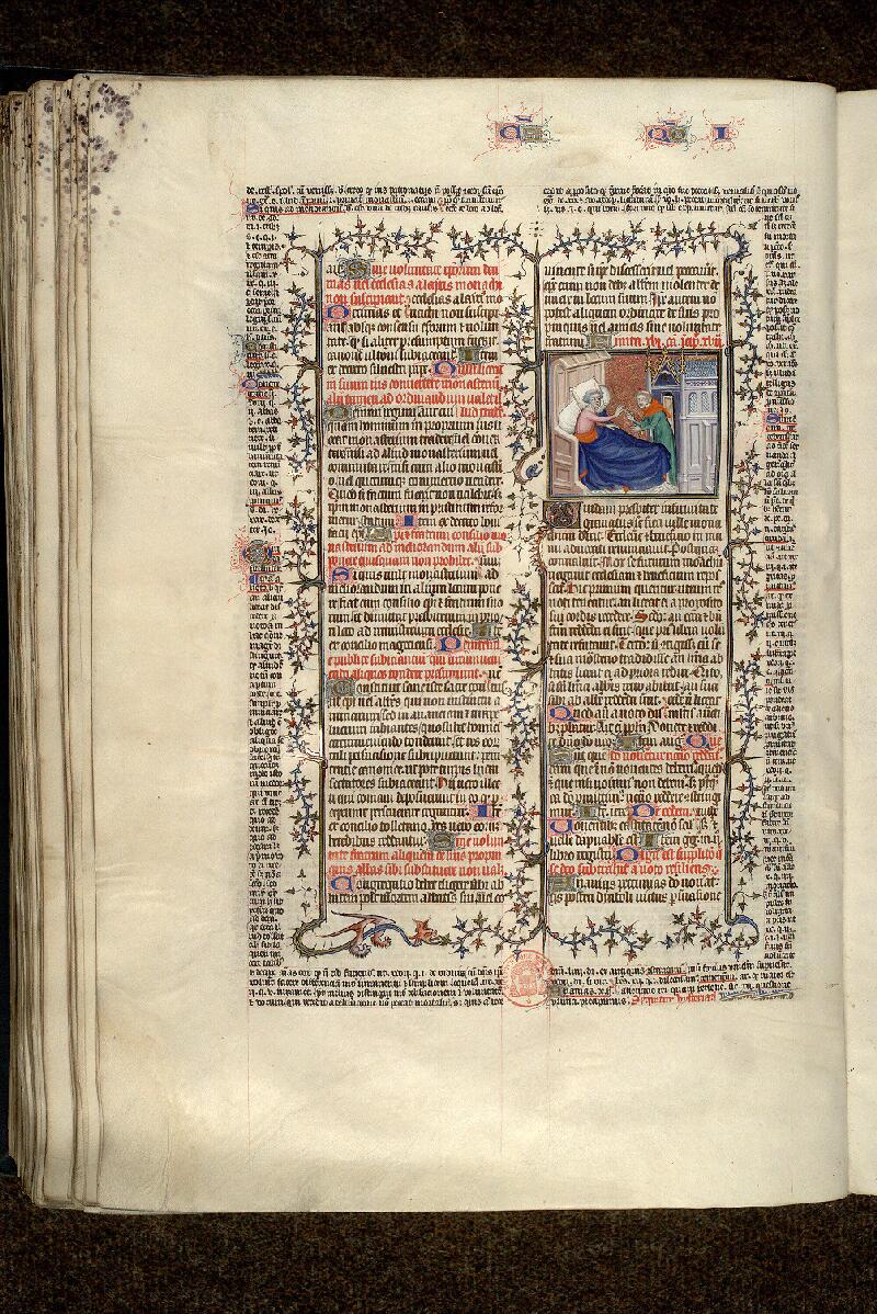 Paris, Bibl. Mazarine, ms. 1290, f. 233v - vue 1