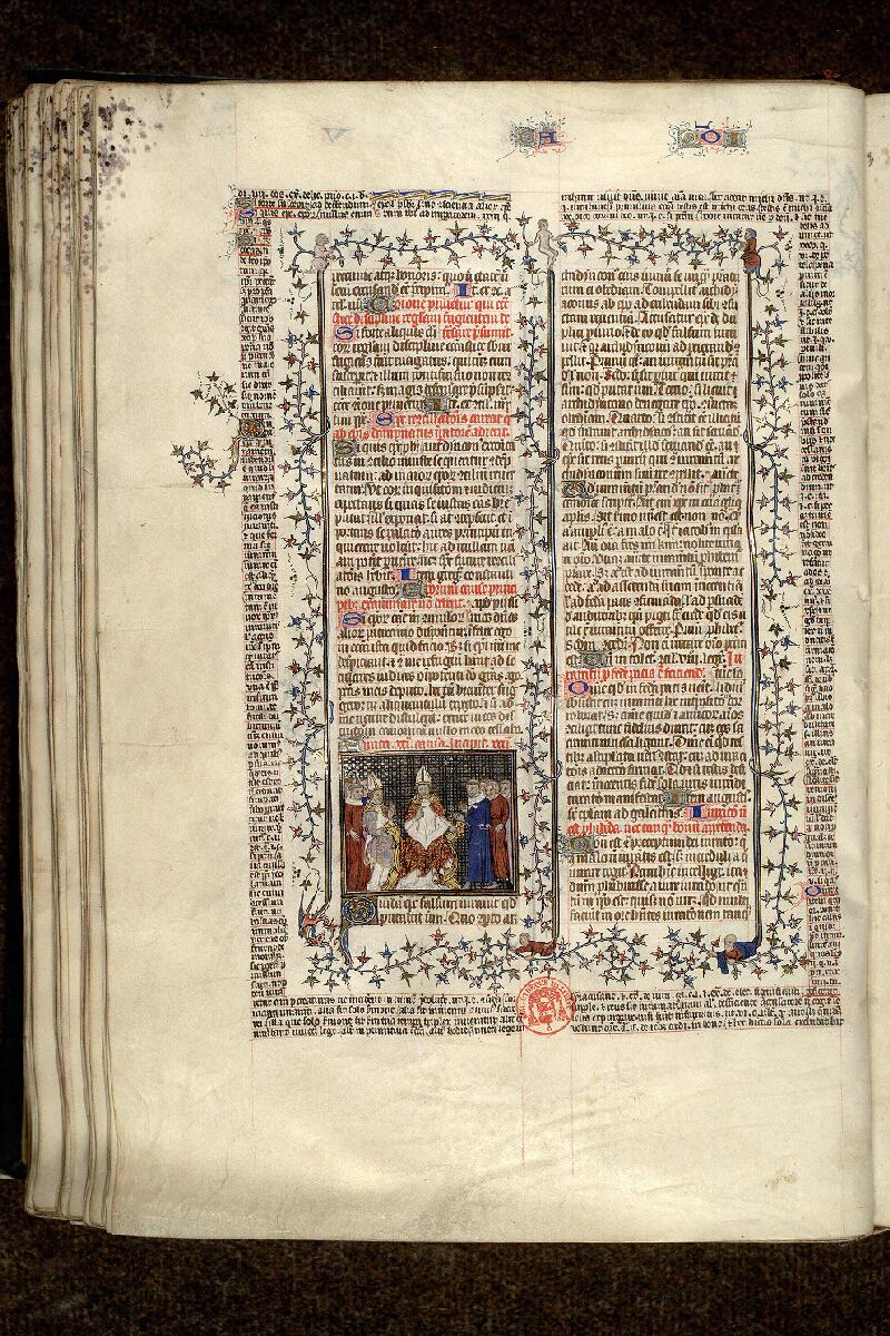 Paris, Bibl. Mazarine, ms. 1290, f. 247v - vue 1