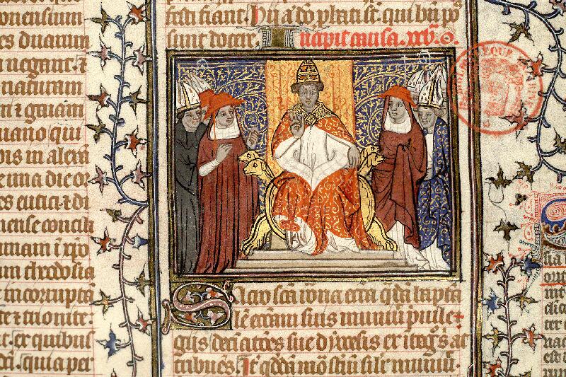 Paris, Bibl. Mazarine, ms. 1290, f. 293 - vue 3