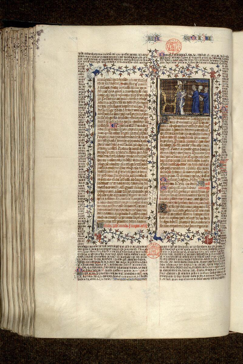Paris, Bibl. Mazarine, ms. 1290, f. 297v - vue 1