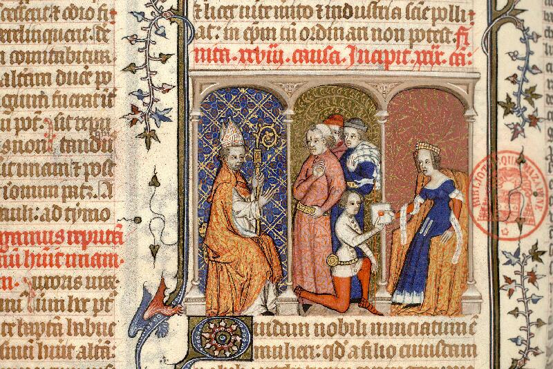 Paris, Bibl. Mazarine, ms. 1290, f. 319v - vue 2