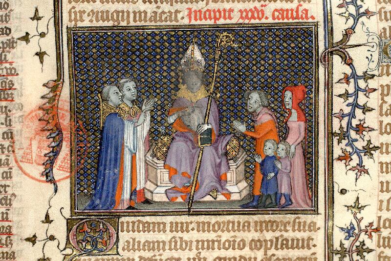 Paris, Bibl. Mazarine, ms. 1290, f. 381v - vue 2