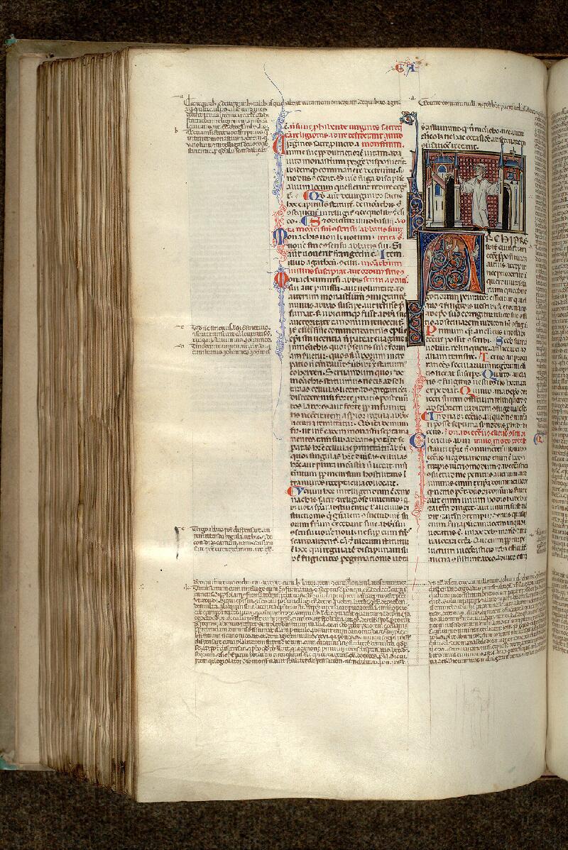 Paris, Bibl. Mazarine, ms. 1291, f. 212v - vue 1
