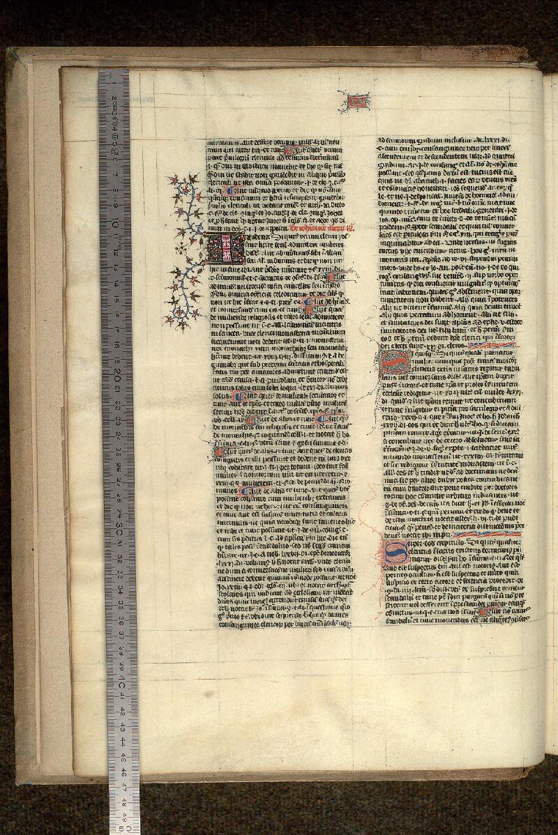 Paris, Bibl. Mazarine, ms. 1334, f. 005v - vue 1