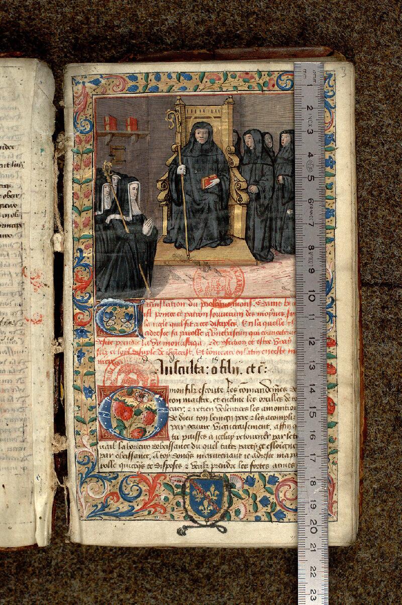 Paris, Bibl. Mazarine, ms. 1399, f. 003 - vue 1
