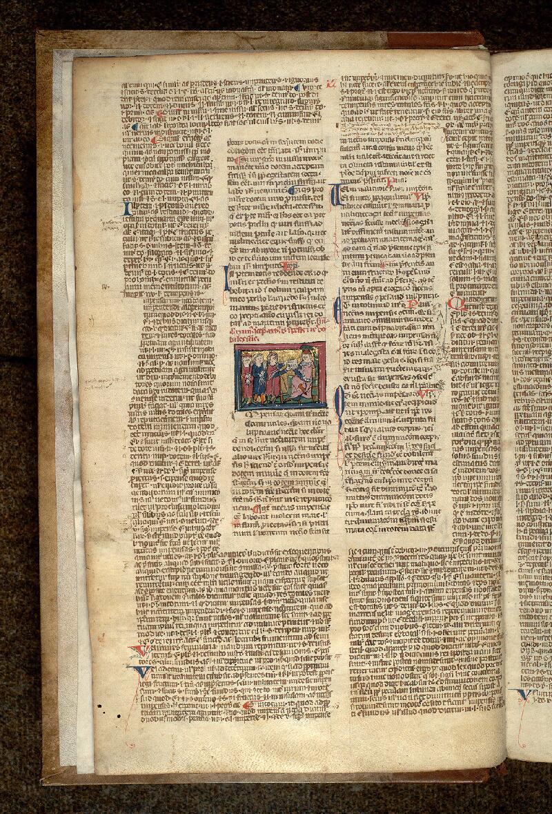 Paris, Bibl. Mazarine, ms. 1409, f. 007v - vue 1