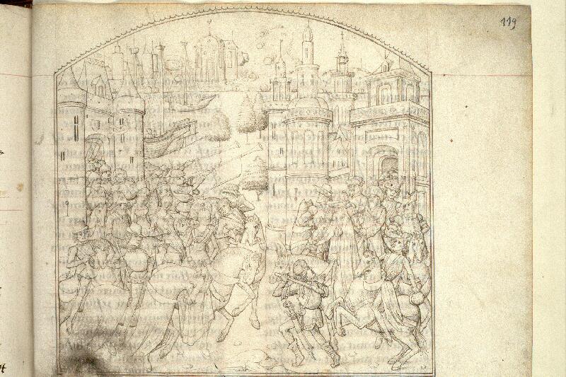 Paris, Bibl. Mazarine, ms. 1556, f. 119 - vue 2