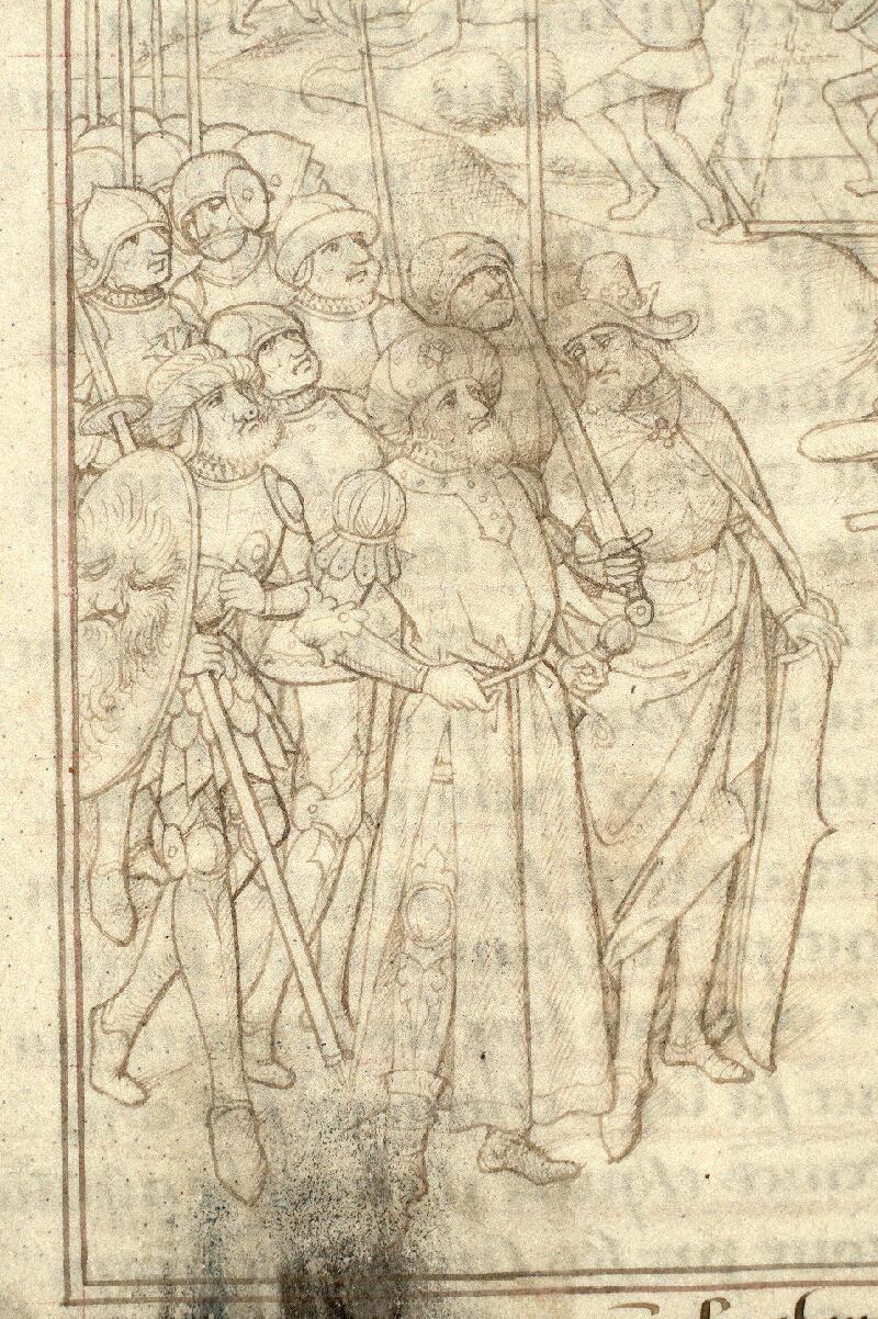 Paris, Bibl. Mazarine, ms. 1557, f. 154 - vue 3