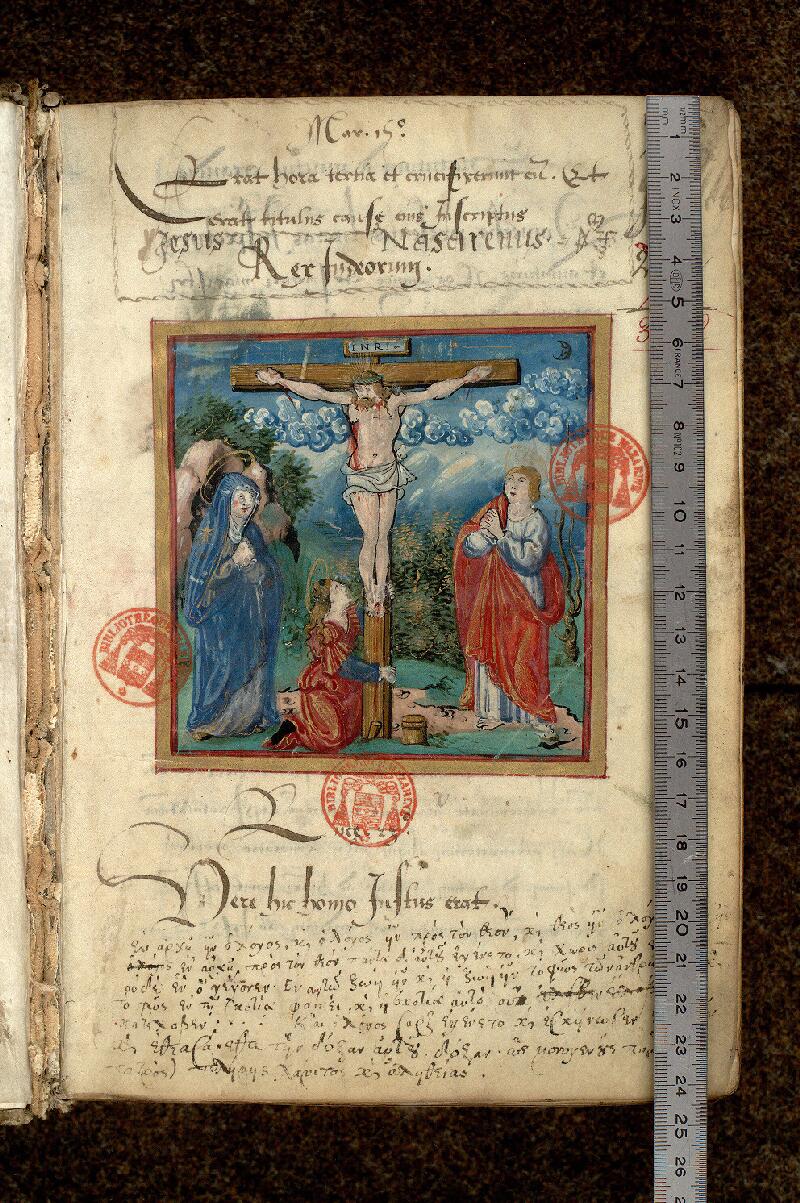 Paris, Bibl. Mazarine, ms. 3312, f. 003 - vue 1