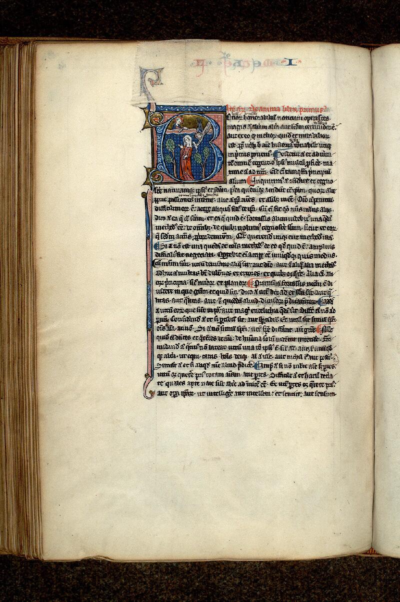 Paris, Bibl. Mazarine, ms. 3458, f. 154v - vue 1
