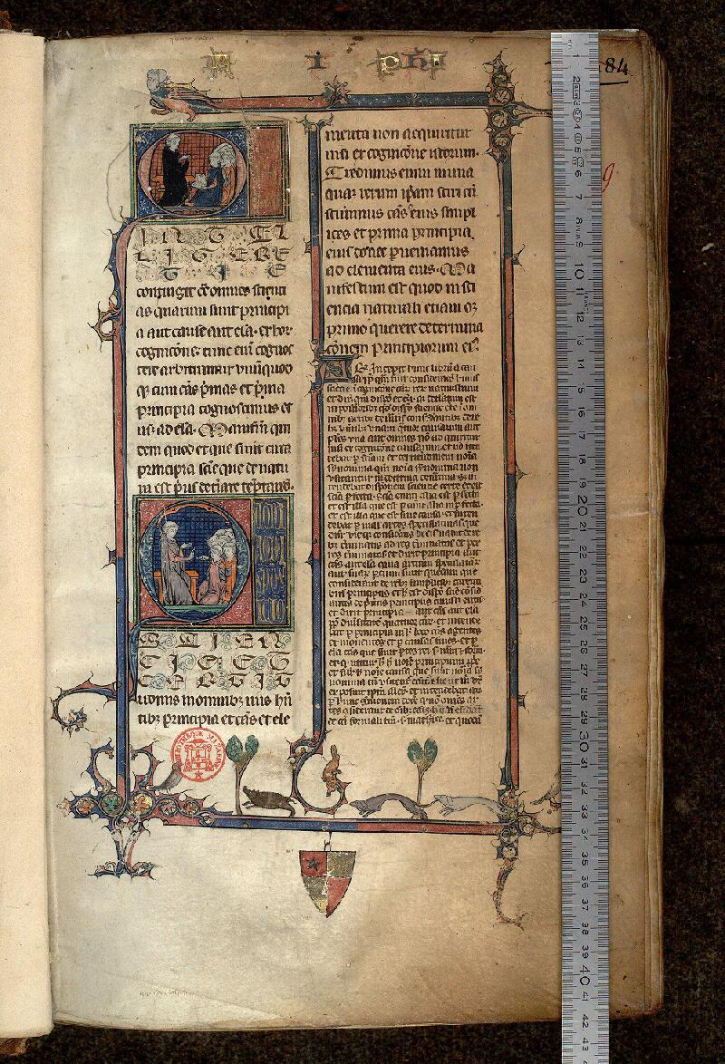 Paris, Bibl. Mazarine, ms. 3469, f. 001 - vue 1
