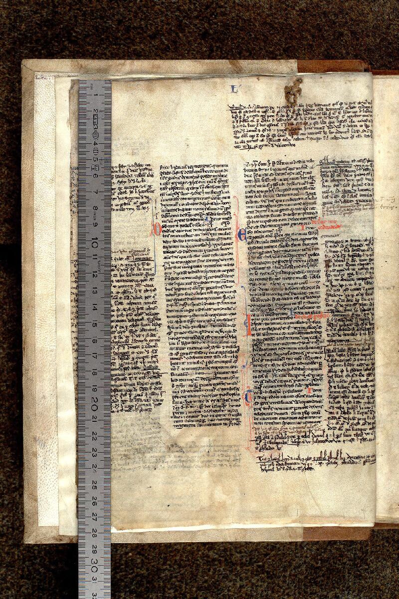Paris, Bibl. Mazarine, ms. 3520, f. 000II v - vue 1